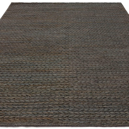 Hand Woven Braided Jute Rug for Living Room Bedroom Dining Room Lounge Flatweave Modern Plain Carpet Oakley Natural Rug