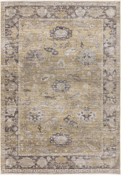 Jasper JA06 Yellow Gold – Traditional Antique Style Rug
