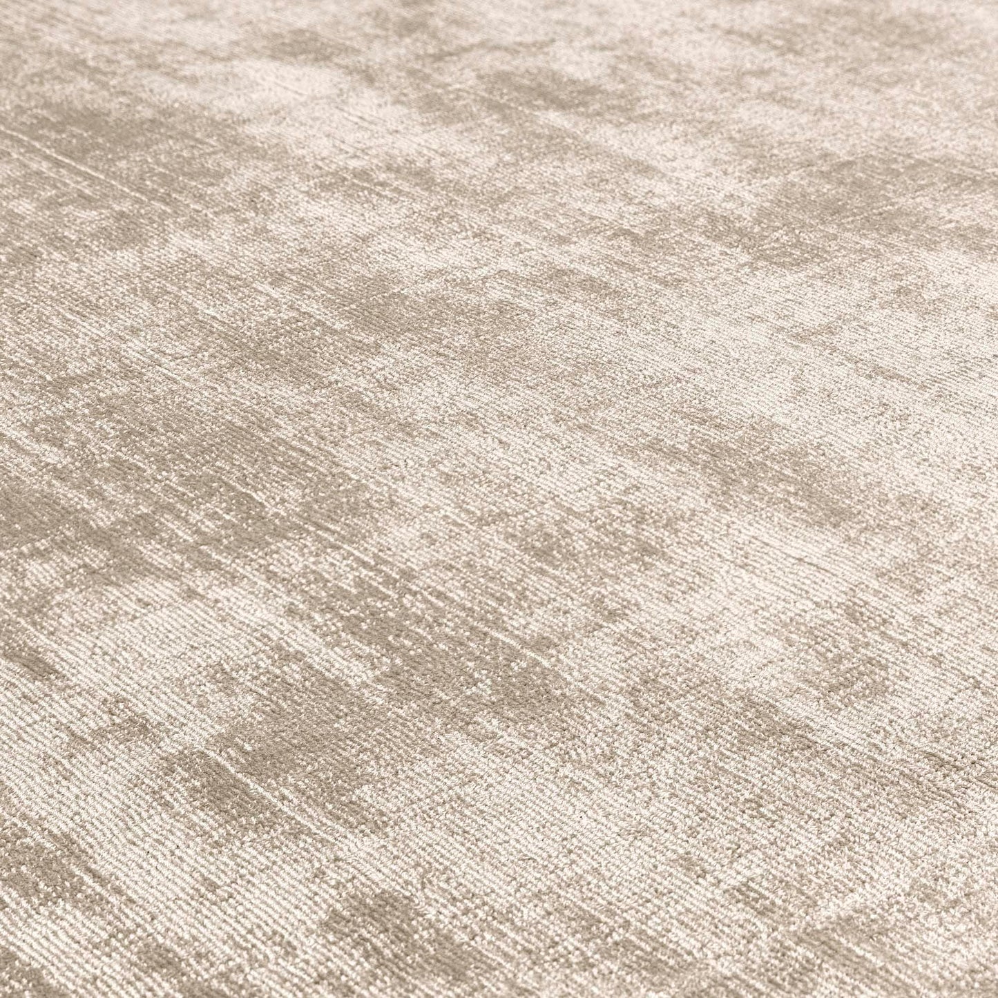 Blade Border Plain Viscose Rug - Handwoven Distressed High-Sheen Silky Soft Luxury