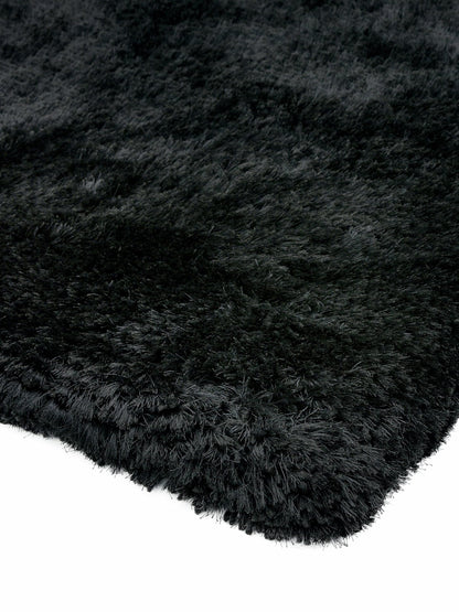 Plush Shaggy Rug for Living Room Bedroom High Pile Thick Fluffy Hand Made Anti-Shed Silky Shimmer Shiny Plain Deep Pile Rug