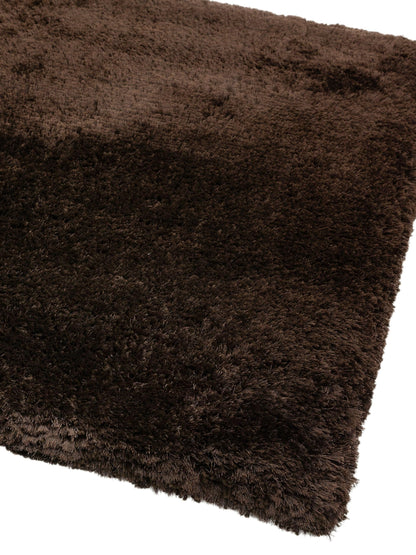 Plush Shaggy Rug for Living Room Bedroom High Pile Thick Fluffy Hand Made Anti-Shed Silky Shimmer Shiny Plain Deep Pile Rug