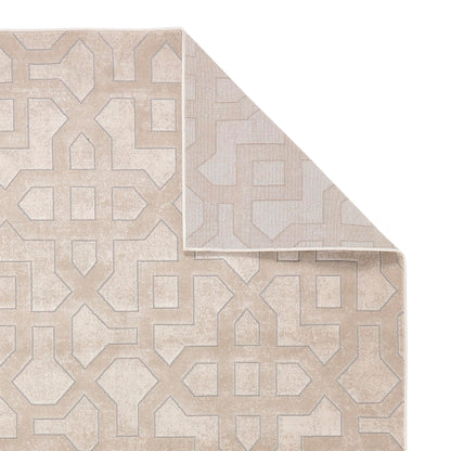 Avanti Luxury Silky Rug Moroccan Geometric Tile Pattern Rugs