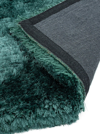 Plush Shaggy Rug for Living Room Bedroom High Pile Thick Fluffy Hand Made Anti-Shed Silky Shimmer Shiny Plain Deep Pile Rug