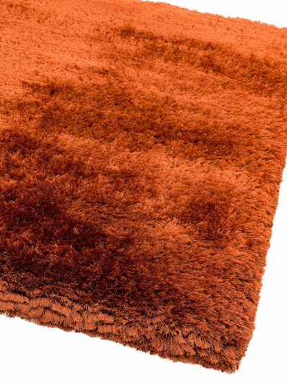 Plush Shaggy Rug for Living Room Bedroom High Pile Thick Fluffy Hand Made Anti-Shed Silky Shimmer Shiny Plain Deep Pile Rug