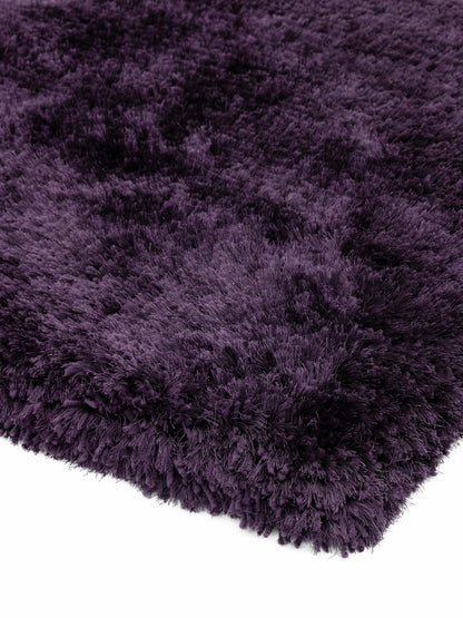 Plush Shaggy Rug for Living Room Bedroom High Pile Thick Fluffy Hand Made Anti-Shed Silky Shimmer Shiny Plain Deep Pile Rug