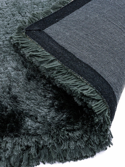 Plush Shaggy Rug for Living Room Bedroom High Pile Thick Fluffy Hand Made Anti-Shed Silky Shimmer Shiny Plain Deep Pile Rug