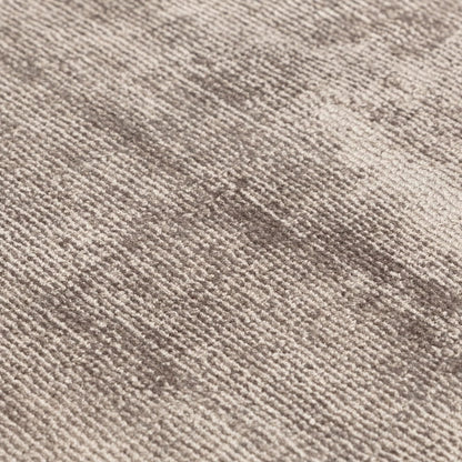 Blade Border Plain Viscose Rug - Handwoven Distressed High-Sheen Silky Soft Luxury