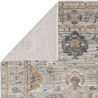 Jasper JA01 Blue Runner – Traditional Antique Style Rug 67x240 cm