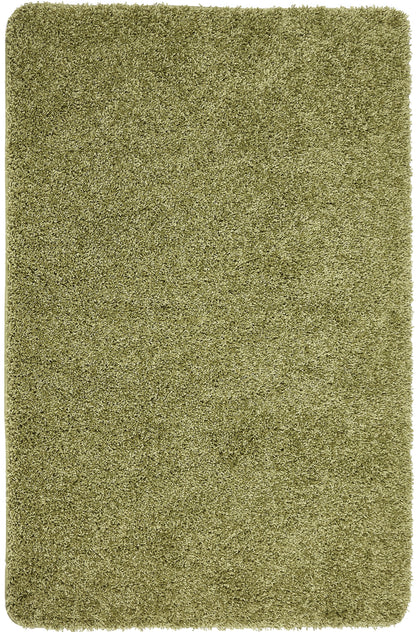 My Washable Shaggy Non-Slip Rug in Olive Green