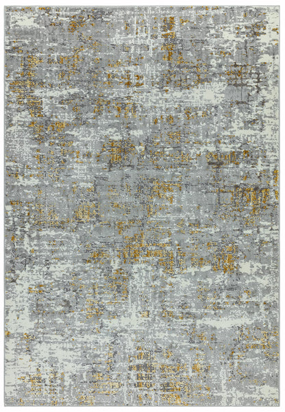 Orion Abstract Rug Shiny Metallic Wonderlust Design