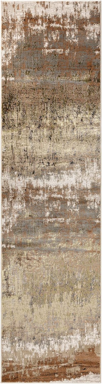 Aurora Rugs - Abstract Living Room Rug with Silky Shimmer Effect | Luxury Marble Designs in 20 Styles