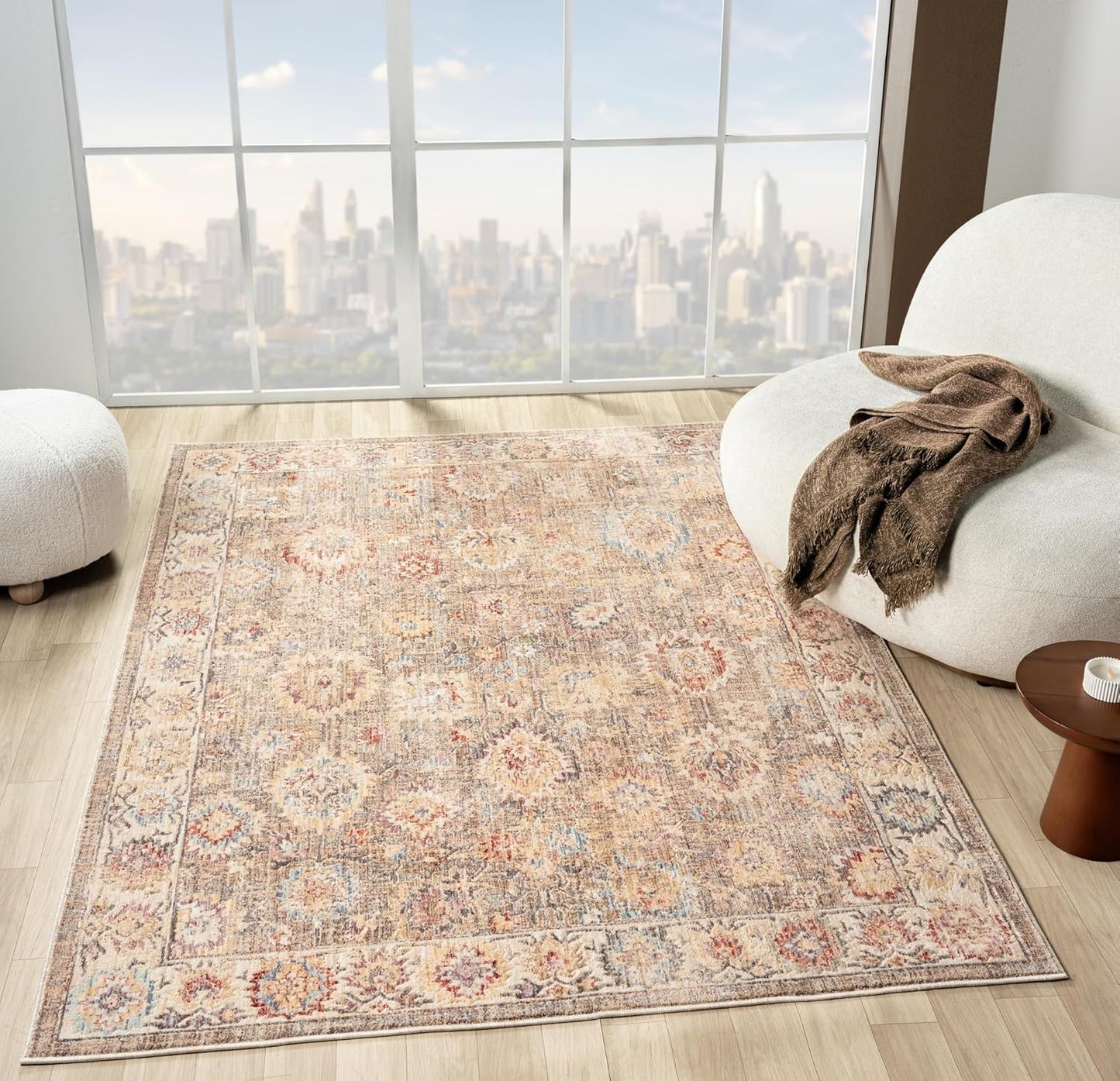 Alia Rug - Traditional Abstract Design with Soft Touch | 18 Exquisite Styles Inspired by Turkish Craftsmanship