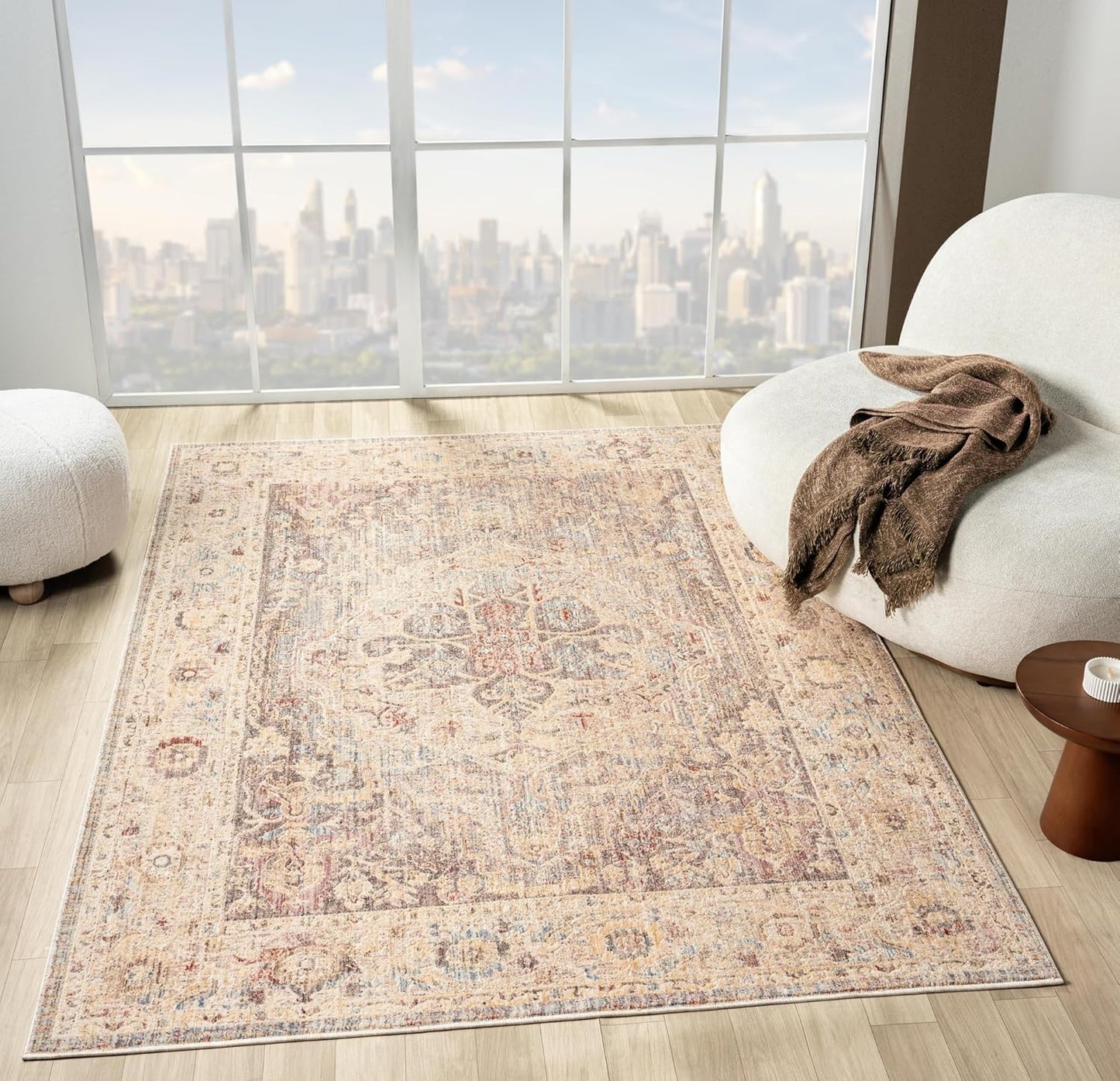 Alia Rug - Traditional Abstract Design with Soft Touch | 18 Exquisite Styles Inspired by Turkish Craftsmanship