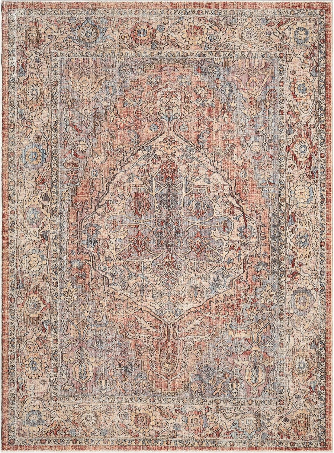 Alia Rug - Traditional Abstract Design with Soft Touch | 18 Exquisite Styles Inspired by Turkish Craftsmanship