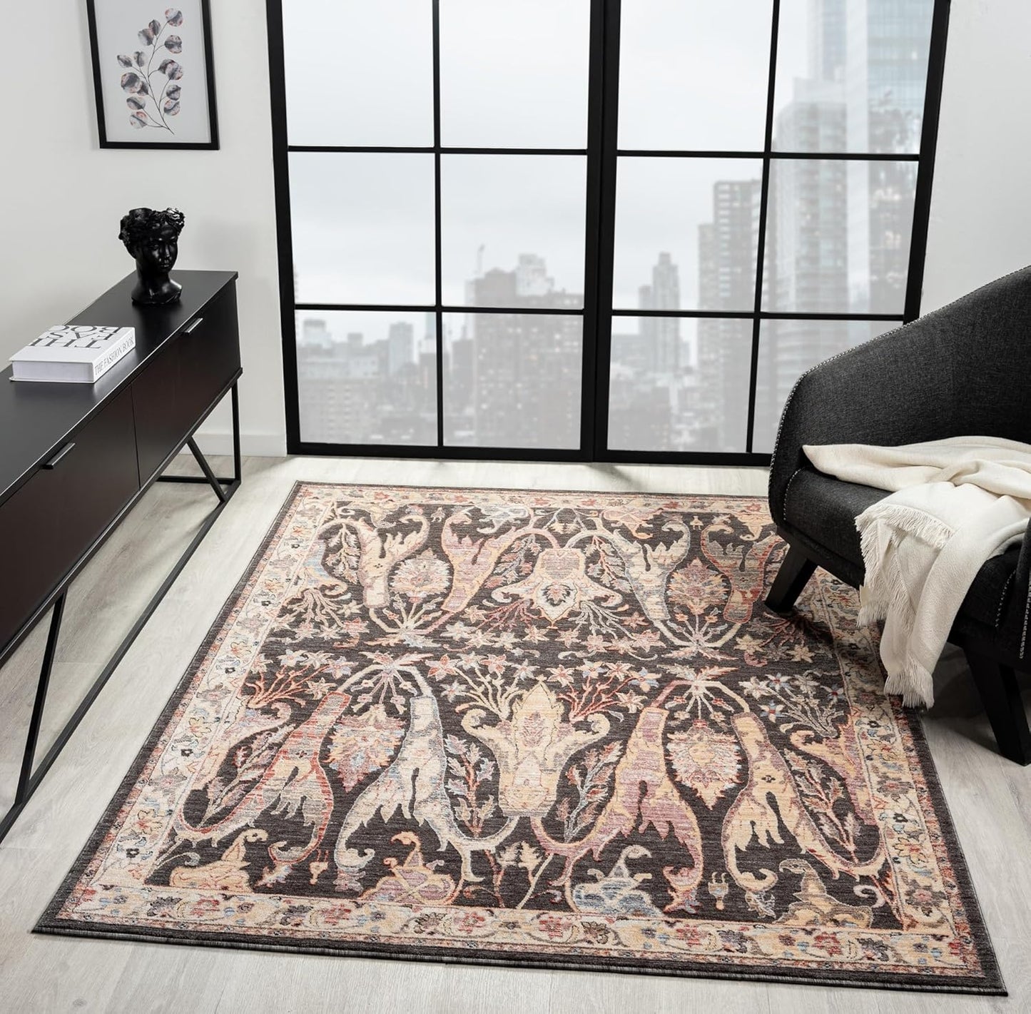 Alia Rug - Traditional Abstract Design with Soft Touch | 18 Exquisite Styles Inspired by Turkish Craftsmanship