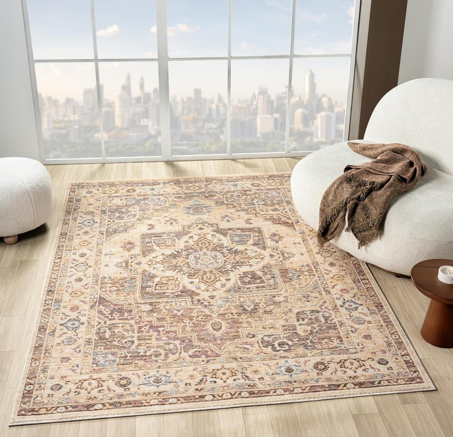 Alia Rug - Traditional Abstract Design with Soft Touch | 18 Exquisite Styles Inspired by Turkish Craftsmanship