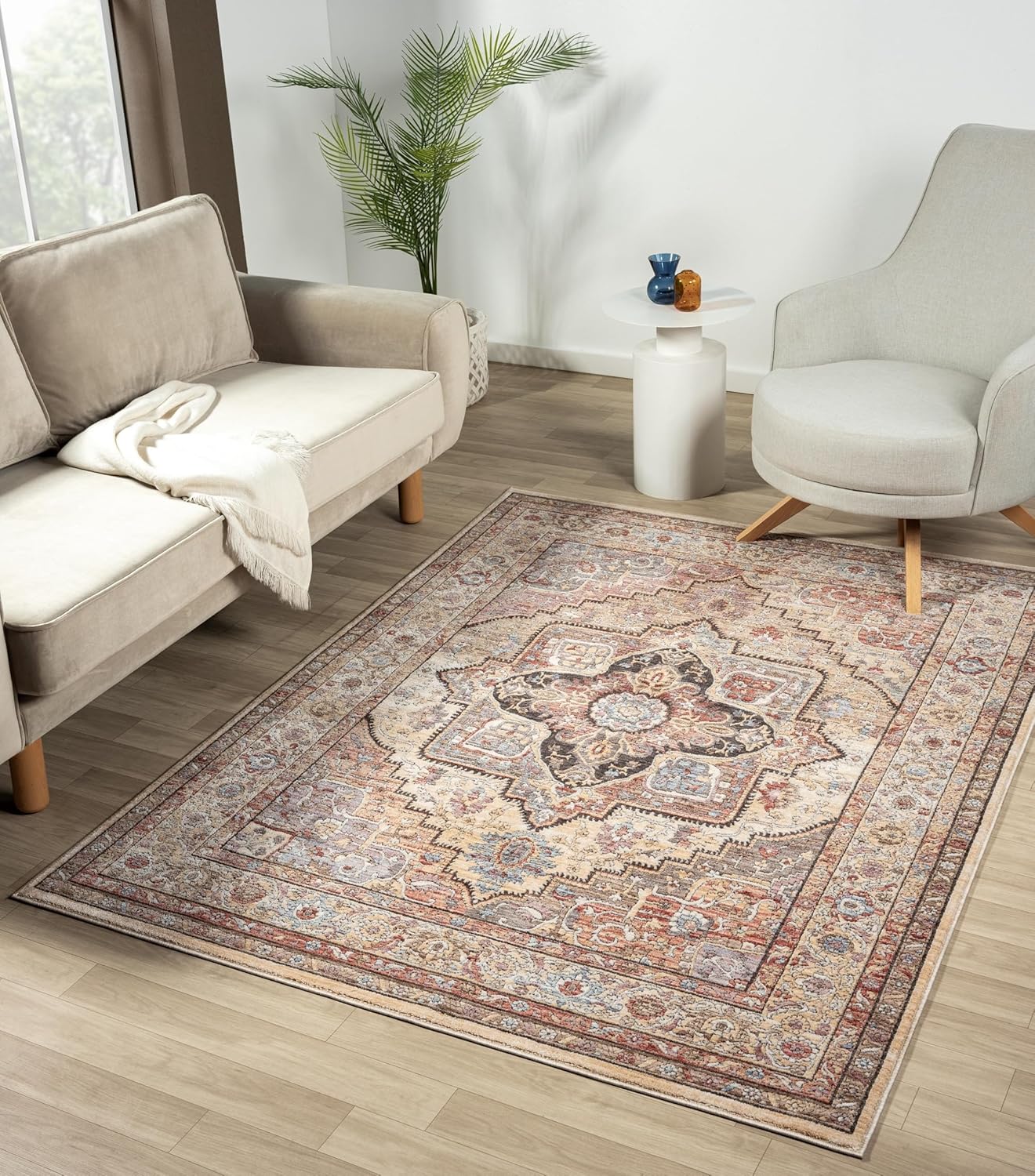 Alia Rug - Traditional Abstract Design with Soft Touch | 18 Exquisite Styles Inspired by Turkish Craftsmanship