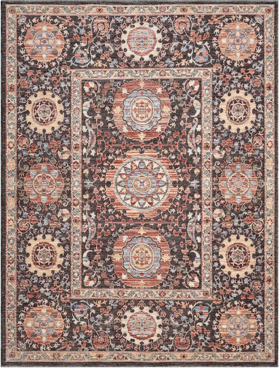 Alia Rug - Traditional Abstract Design with Soft Touch | 18 Exquisite Styles Inspired by Turkish Craftsmanship