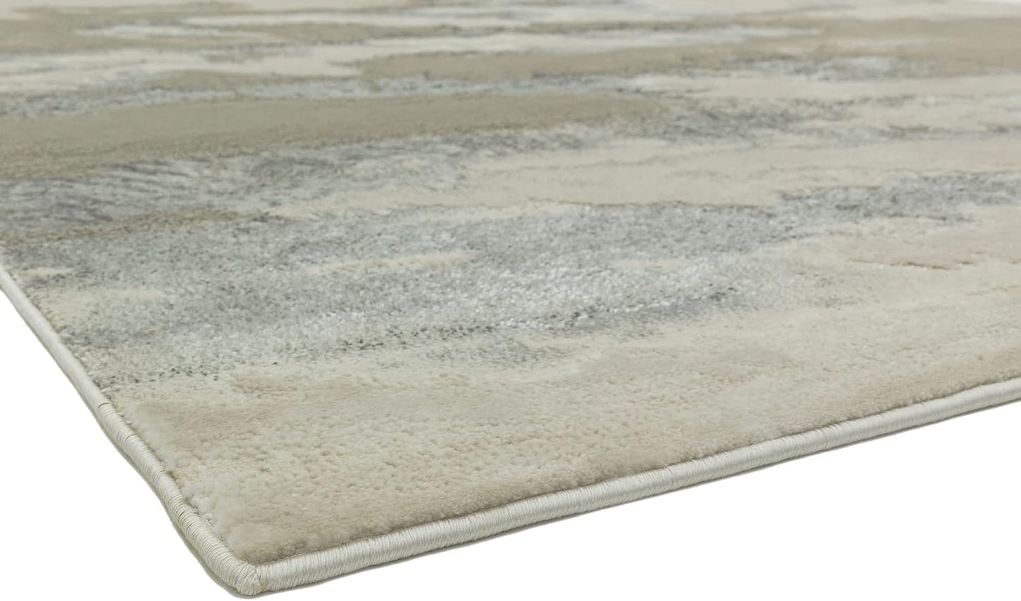 Aurora Rugs - Abstract Living Room Rug with Silky Shimmer Effect | Luxury Marble Designs in 20 Styles