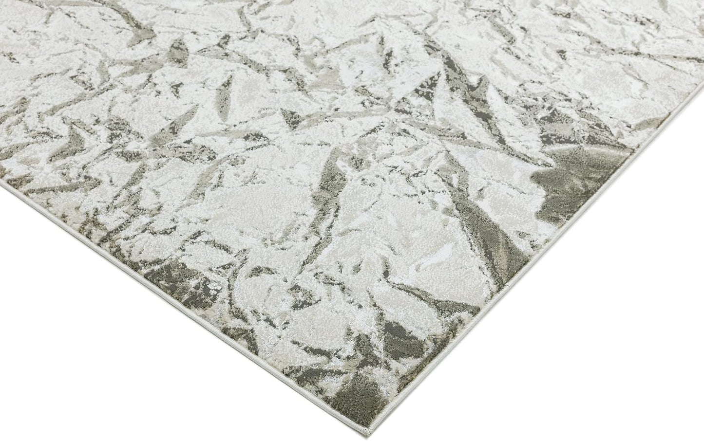 Aurora Rugs - Abstract Living Room Rug with Silky Shimmer Effect | Luxury Marble Designs in 20 Styles