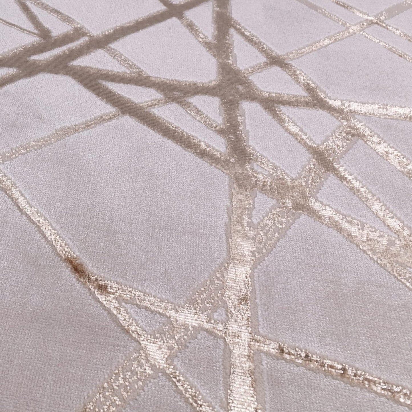 Aurora Rugs - Abstract Living Room Rug with Silky Shimmer Effect | Luxury Marble Designs in 20 Styles