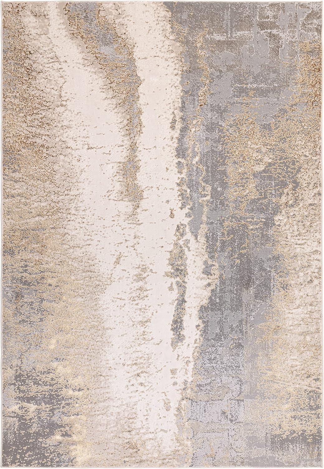 Aurora Rugs - Abstract Living Room Rug with Silky Shimmer Effect | Luxury Marble Designs in 20 Styles