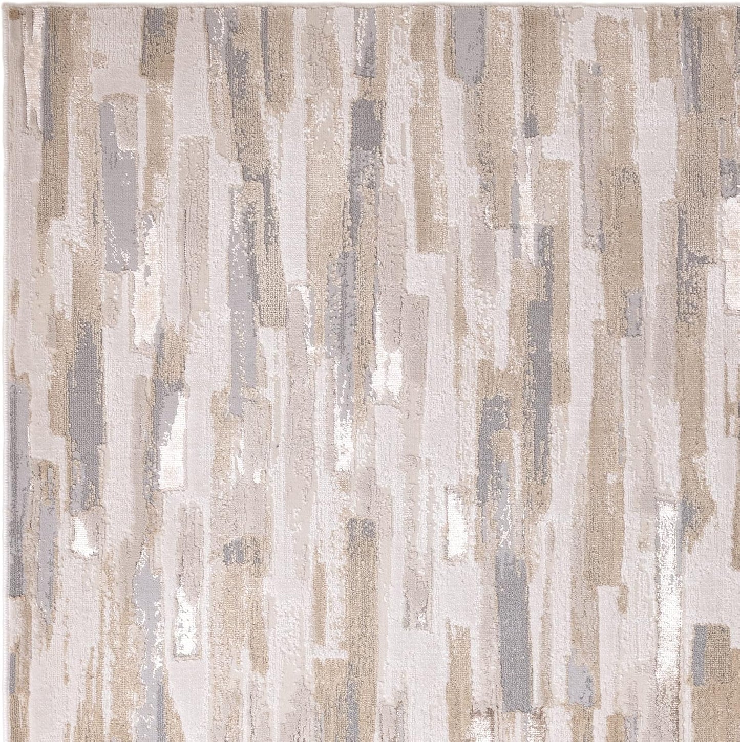 Aurora Rugs - Abstract Living Room Rug with Silky Shimmer Effect | Luxury Marble Designs in 20 Styles