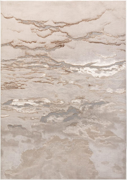 Aurora Rugs - Abstract Living Room Rug with Silky Shimmer Effect | Luxury Marble Designs in 20 Styles