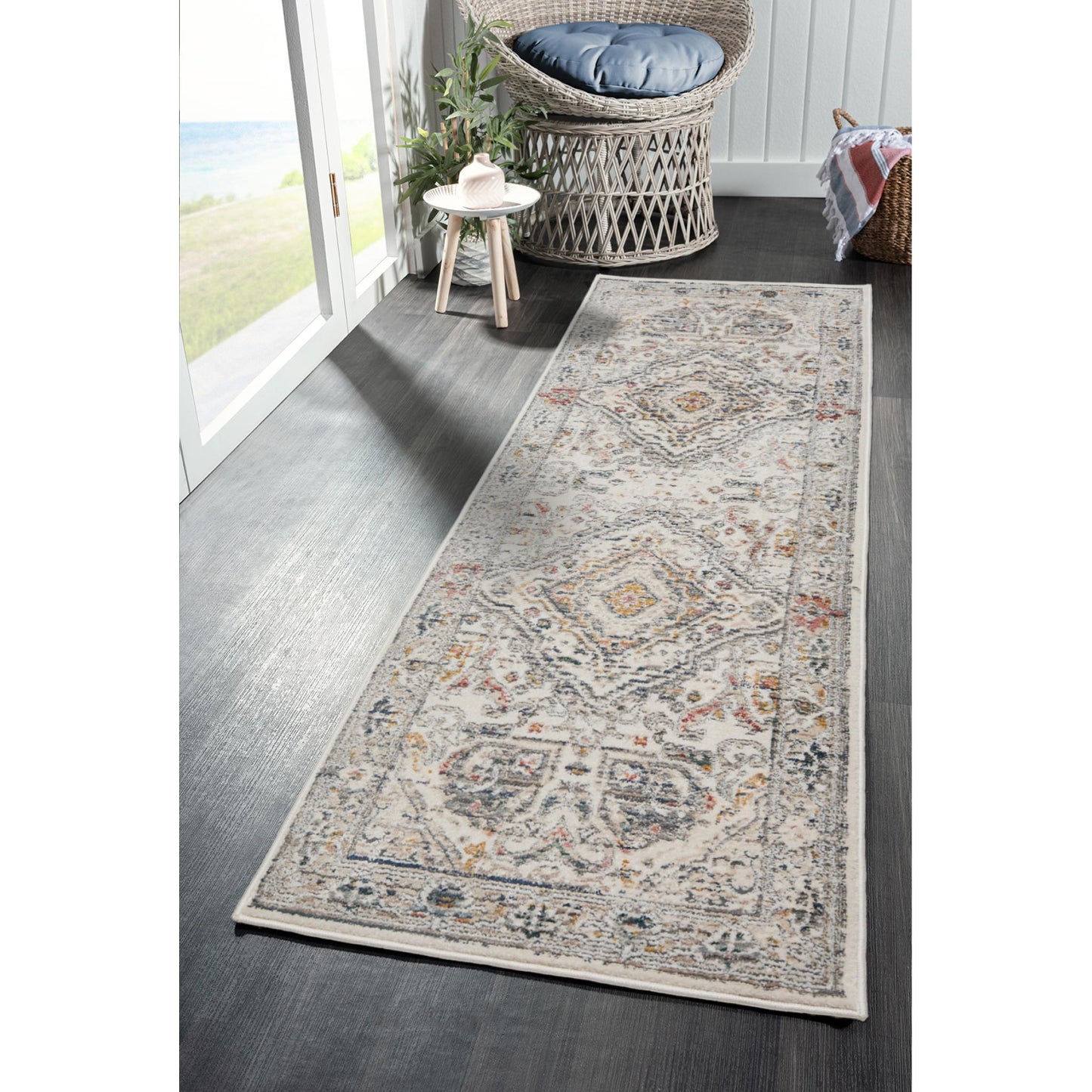 Nova Traditional Rug for Living Room Bedroom Classic Carpet Quality Soft Vintage Persian Floral Medallion Patterns Area Rug