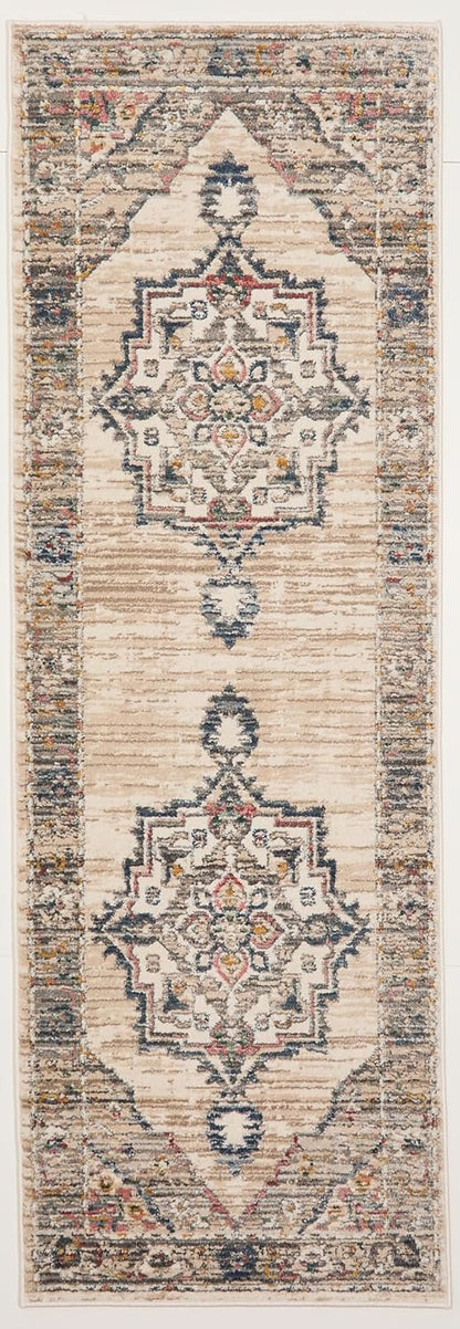 Nova Traditional Rug for Living Room Bedroom Classic Carpet Quality Soft Vintage Persian Floral Medallion Patterns Area Rug