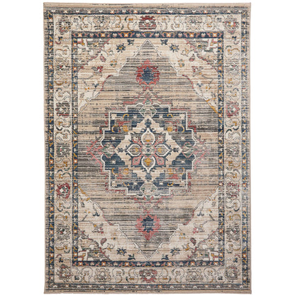 Nova Traditional Rug for Living Room Bedroom Classic Carpet Quality Soft Vintage Persian Floral Medallion Patterns Area Rug