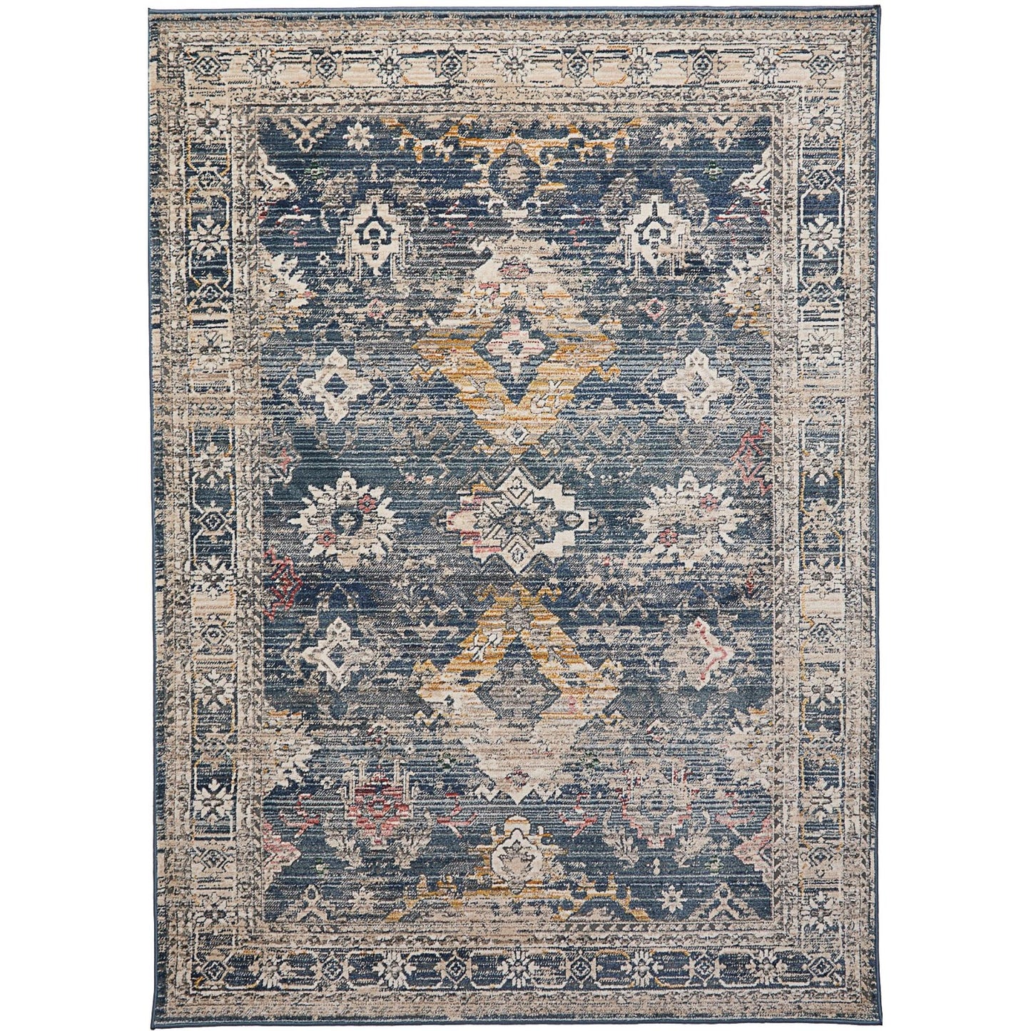 Nova Traditional Rug for Living Room Bedroom Classic Carpet Quality Soft Vintage Persian Floral Medallion Patterns Area Rug