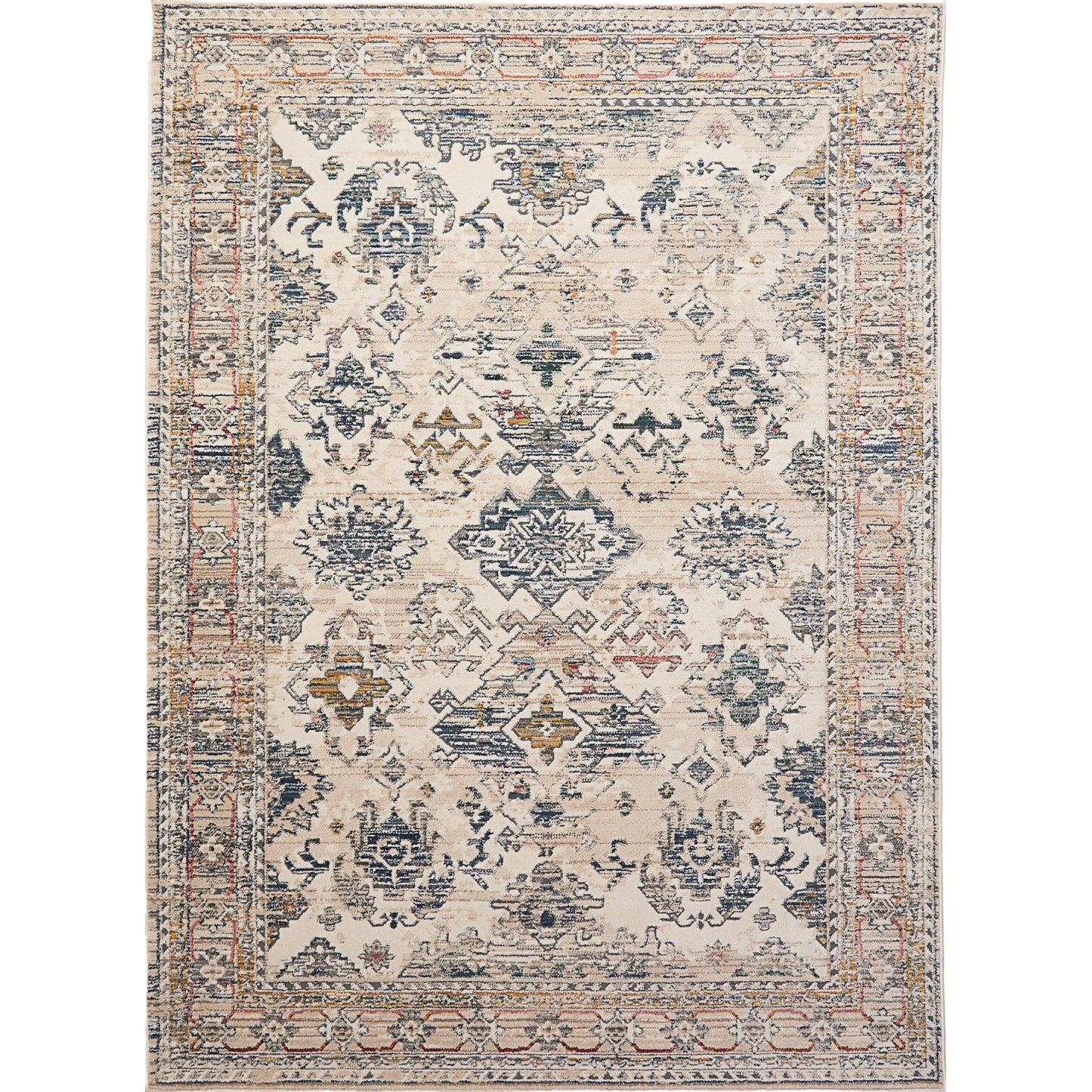 Nova Traditional Rug for Living Room Bedroom Classic Carpet Quality Soft Vintage Persian Floral Medallion Patterns Area Rug