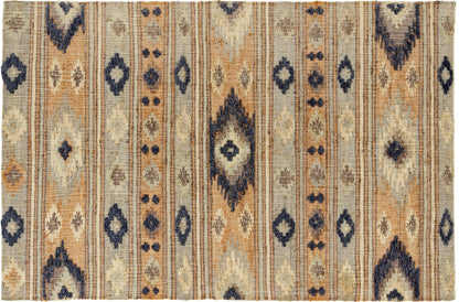 Indio Jute Natural Fibres Textured Multi Rug