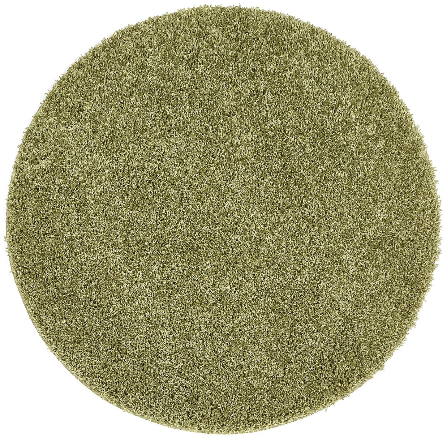 My Washable Shaggy Non-Slip Rug in Olive Green