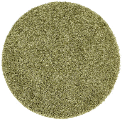 My Washable Shaggy Non-Slip Rug in Olive Green